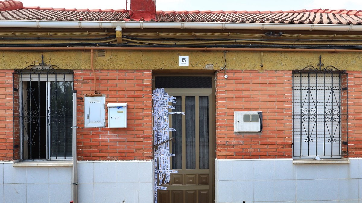 Casa de las dos gemelas en la calle Mallorca en el barrio del Cristo. ICAL