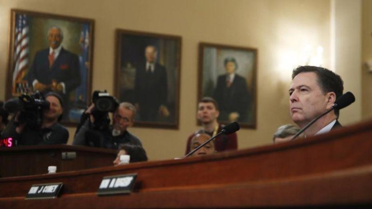 James Corney testifica ante el Congreso.-AP / Manuel Balce Ceneta