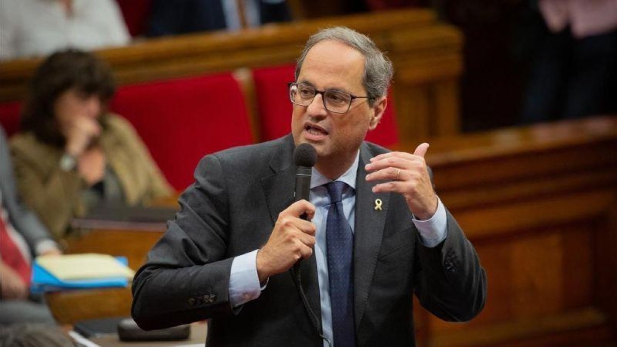 Quim Torra.-EUROPA PRESS