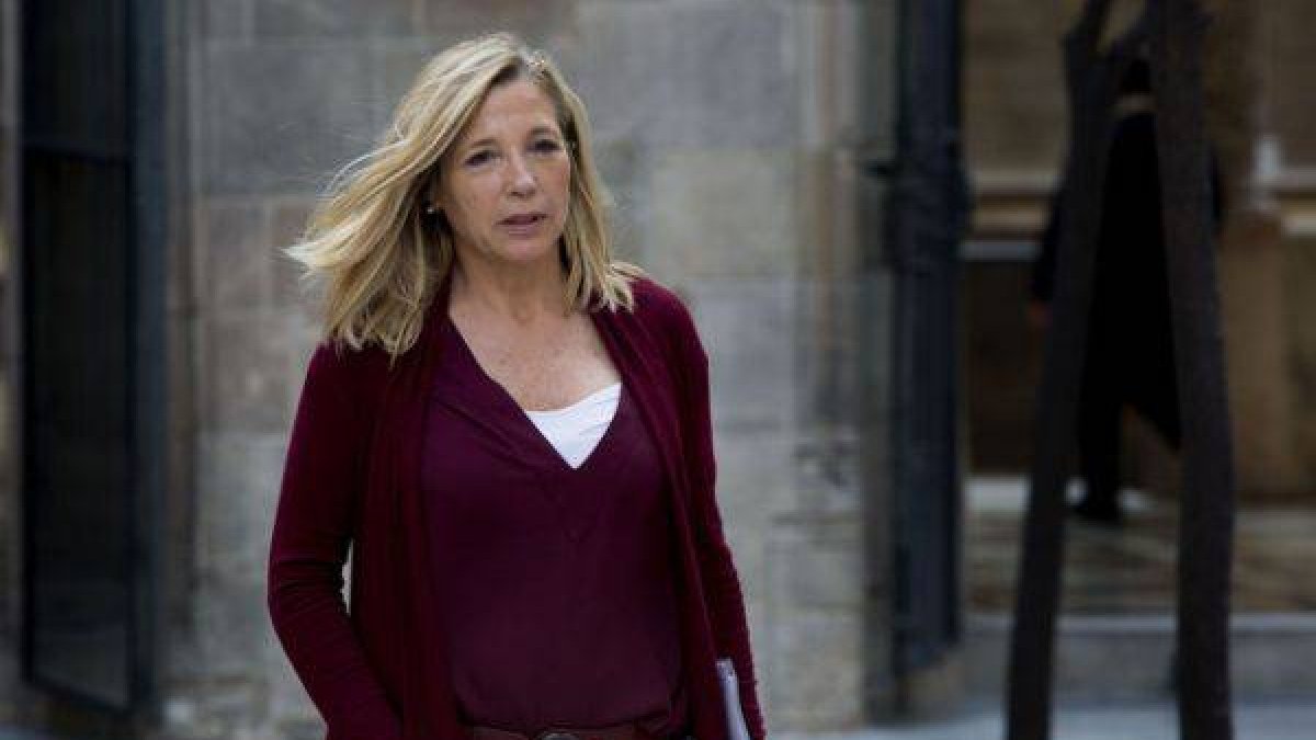 La vicepresidenta del Govern, Joana Ortega, el pasado día 28 de octubre.-Foto: FERRAN NADEU