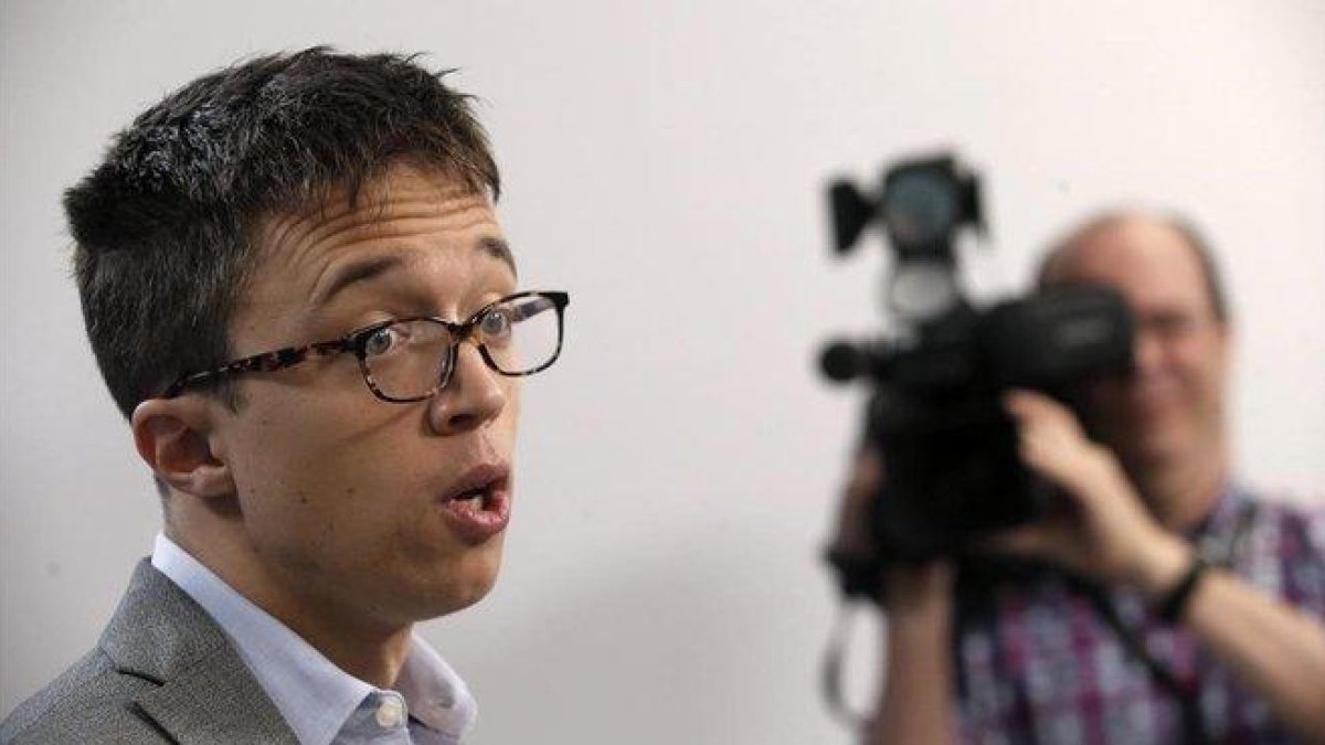 El diputado de Podemos, Íñigo Errejón.-EFE