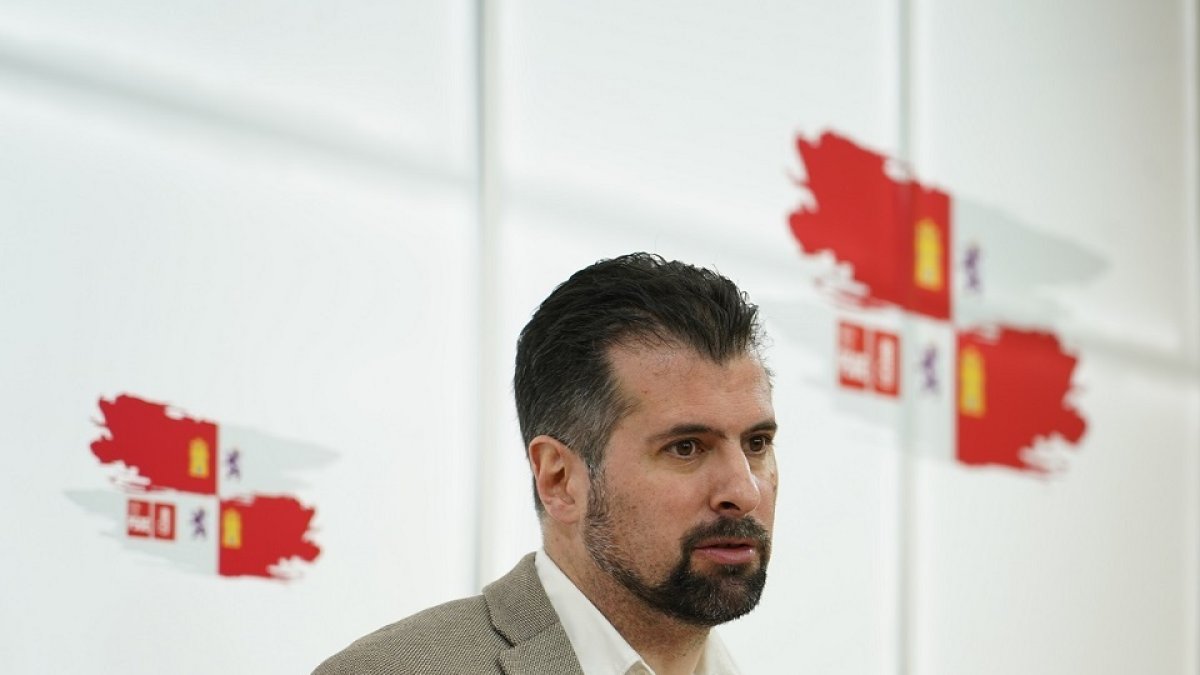 Luis Tudanca, secretario general del PSOE de Castilla y León. ICAL
