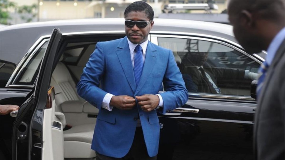Teodoro Nguema Obiang Mongue, Teodorín, en una foto del 2013 en Malabo.-AFP / JEROME LEROY