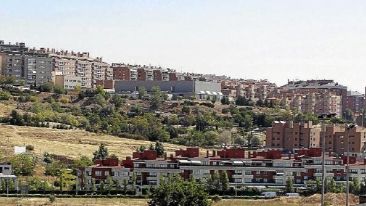 Laderas sur de Parquesol.- E.M.