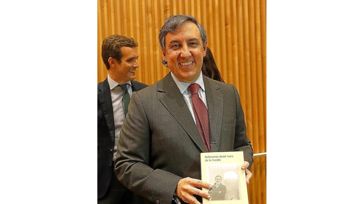 José Ramón García, en la presentación de un libro suyo’.-ICAL
