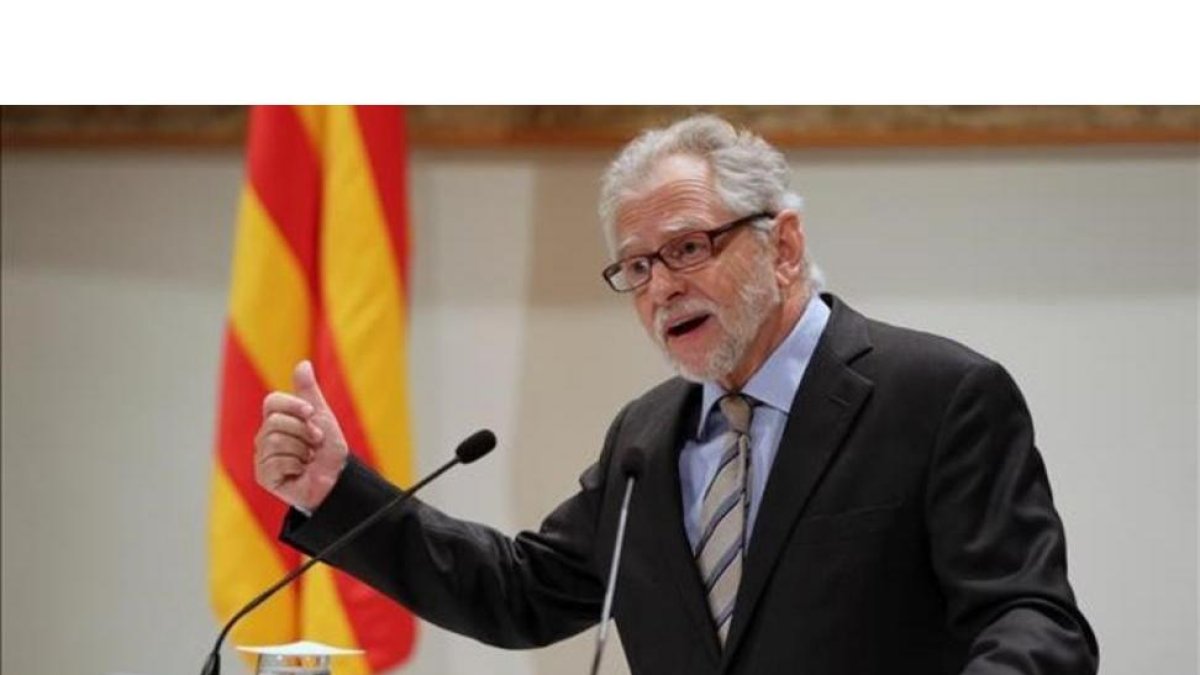 Carles Viver Pi-Sunyer, máximo responsable de la Oficina d'Estudis de l'Autogovern.-RICARD CUGAT