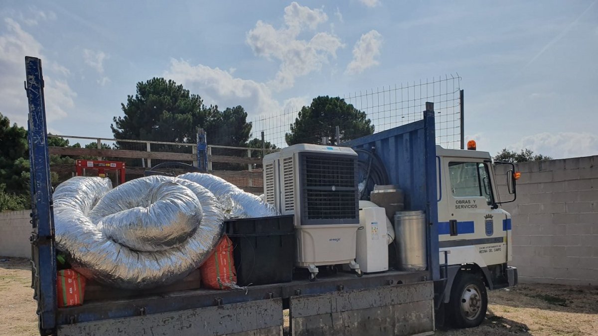 La Policía Nacional desmantela en Medina del Campo una instalación “indoor” de marihuana con una capacidad para albergar 1000 plantas