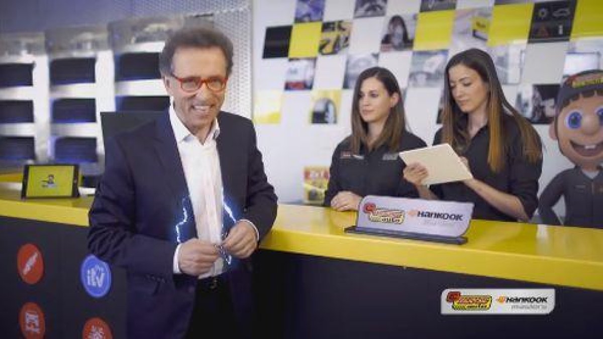 Jordi Hurtado, en el anuncio viral.-