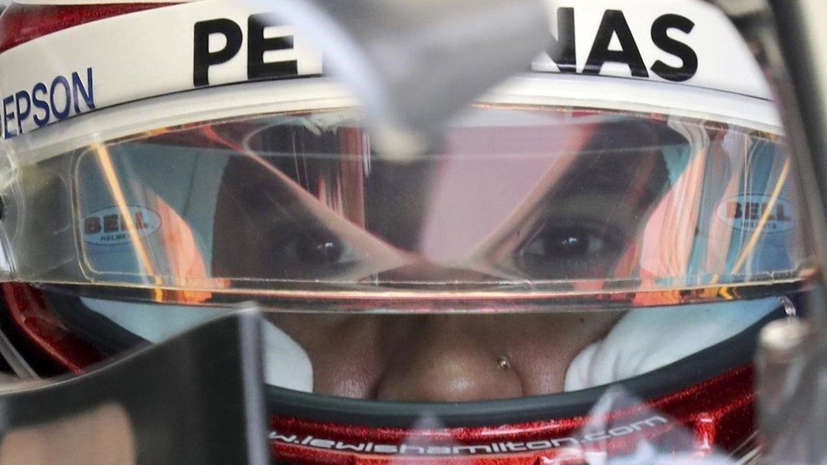 Lewis Hamilton (Mercedes) volvió a conseguir la pole, esta vez en Suzuka (Japón-HAN GUAN