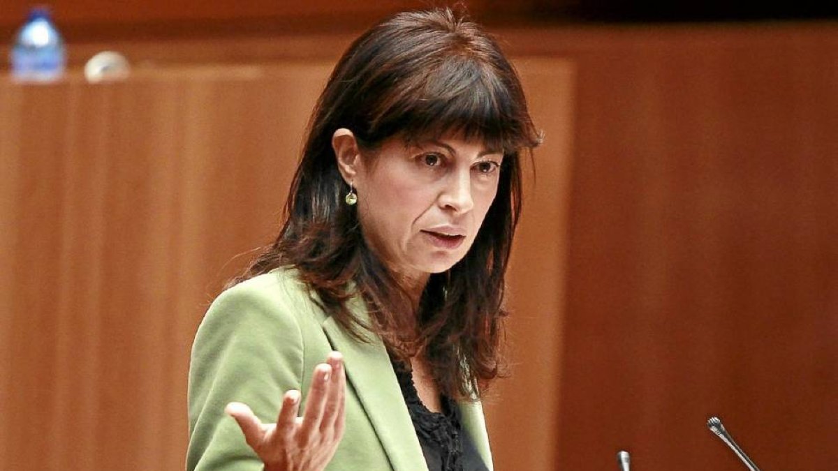 Ana Redondo, portavoz del PSOE en las Cortes-El Mundo