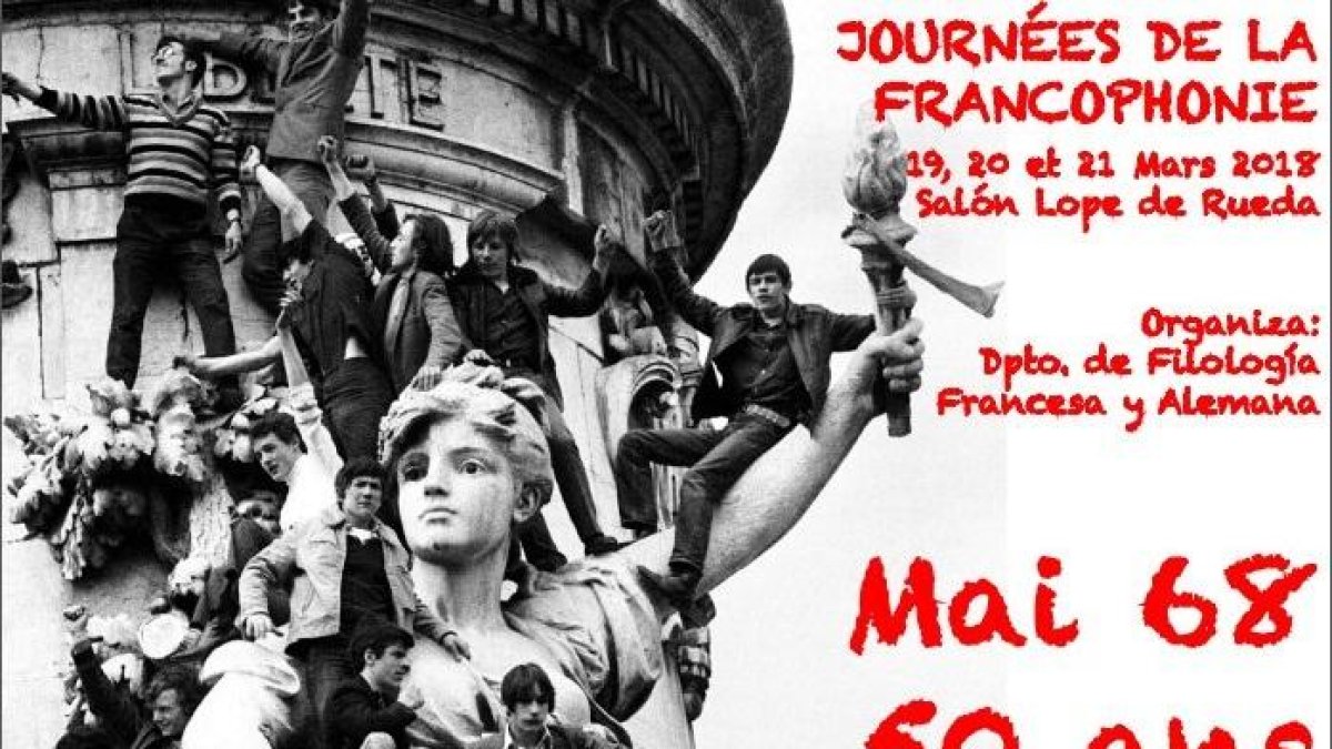 Detalle del cartel de las Jornadas de la Francofonía de la UVa-@InformaUva