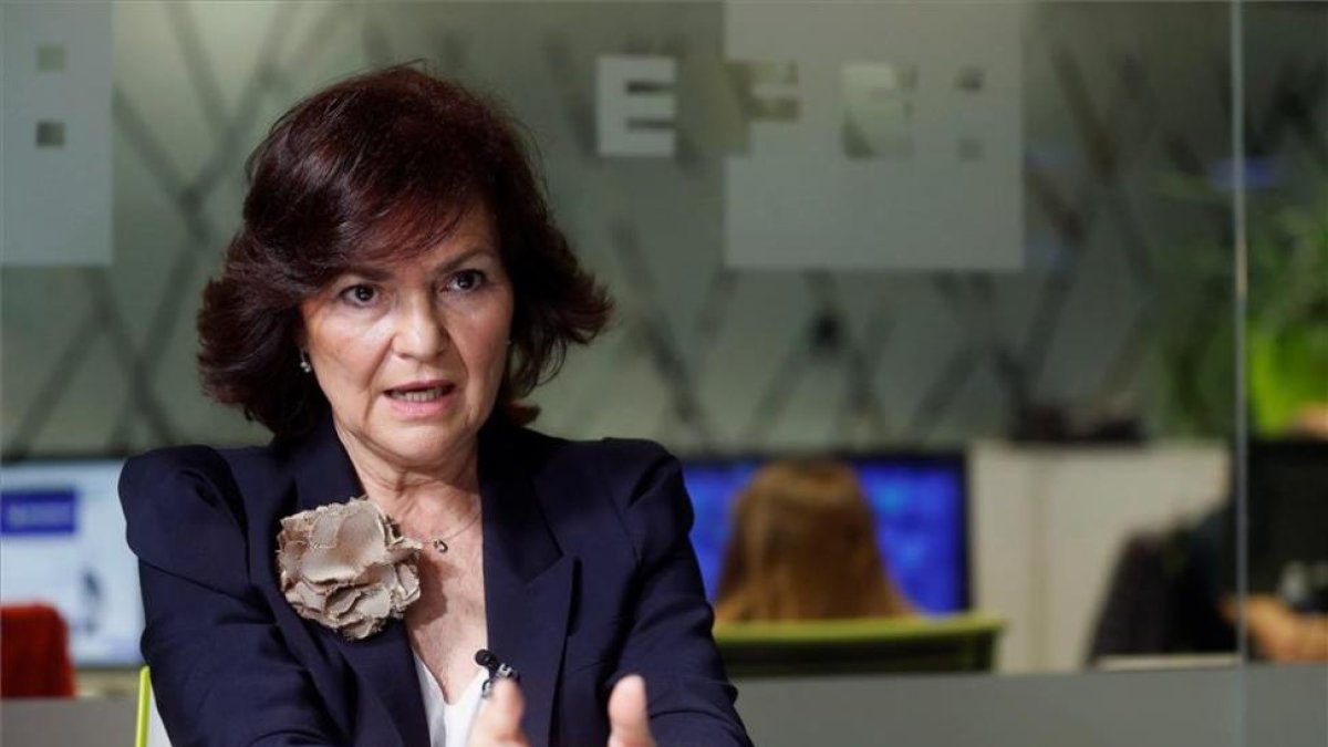 Carmen Calvo-EFE