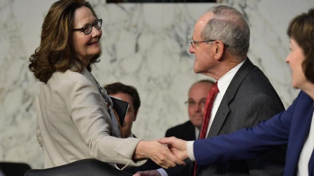 Gina Haspel a su llegada al Comité de Inteligencia del Senado.-/ MANDEL NGAN / AFP