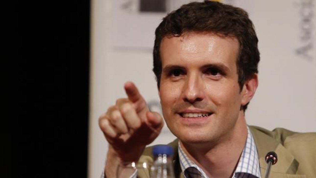 Pablo Casado, vicesecretario de comunicación del PP.-Foto: AGENCIAS