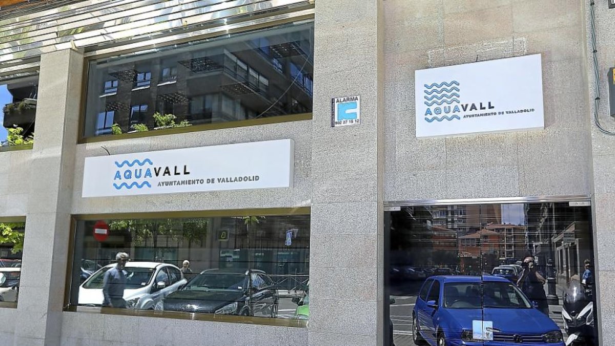 Sede de la sociedad pública Aquavall, en una imagen de archivo.
