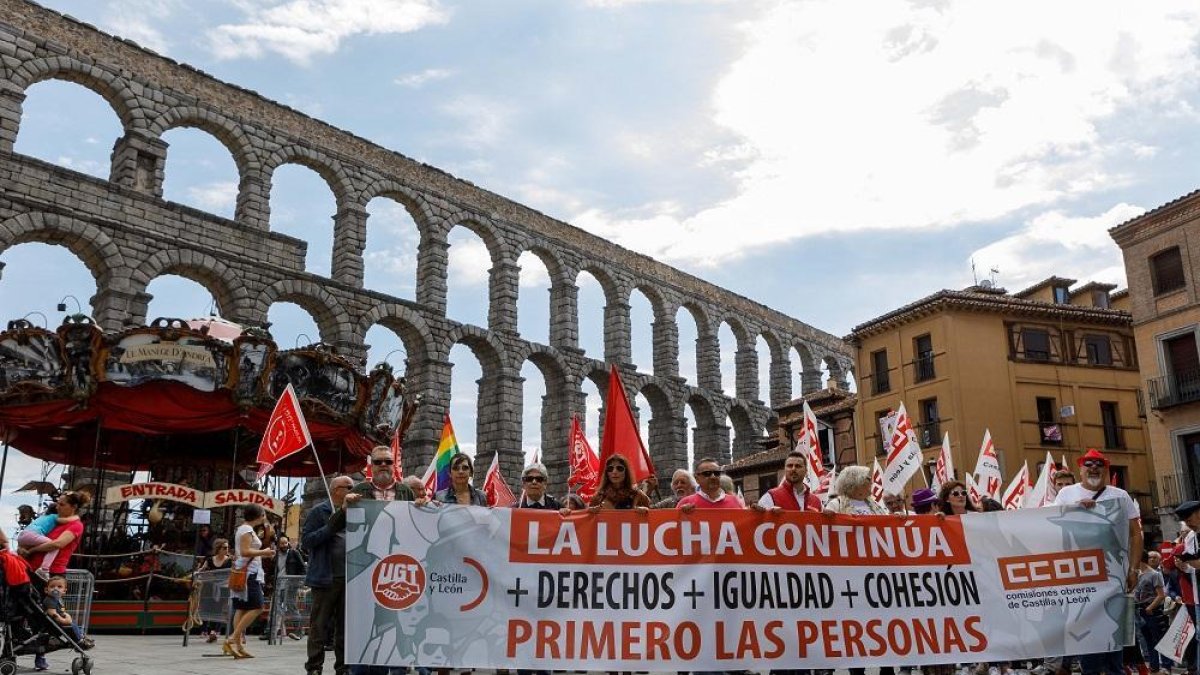Manifestación del 1º de Mayo, Día Internacional de los Trabajadores-ICAL