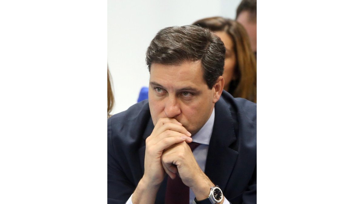 El secretario de Organización y secretario general del Grupo Parlamentario Popular, Raúl de la Hoz, será el presidente del 13 Congreso Autonómico del PP de Castilla y León, que se celebrará el próximo 1 de abril.-ICAL