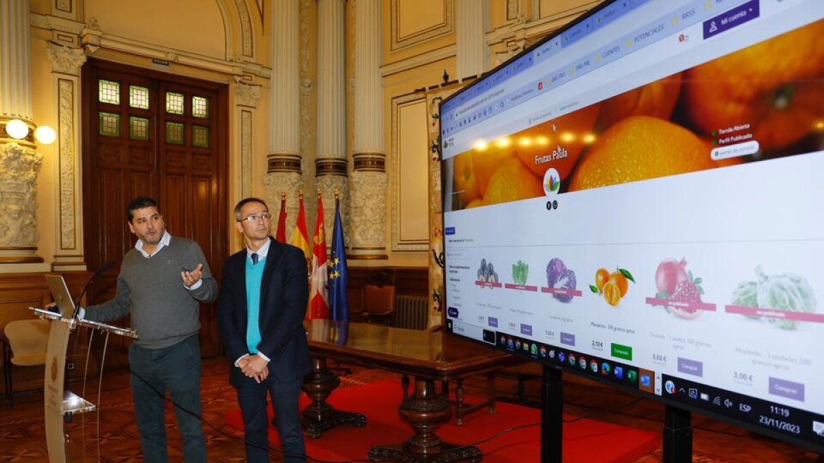 Presentación de la nueva plataforma de Venta online del Ayuntamiento. / E. M.