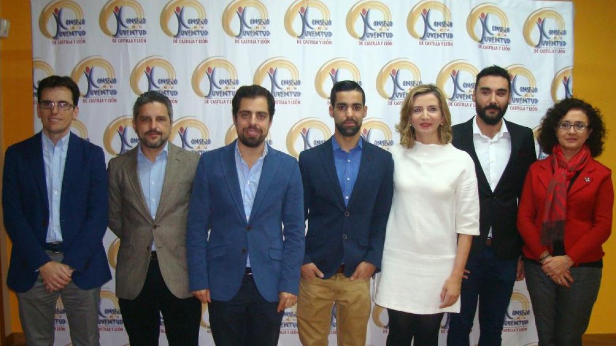 La consejera de Familia participa en Valladolid en la entrega de los V Premios Juventud Castilla y León.-ICAL