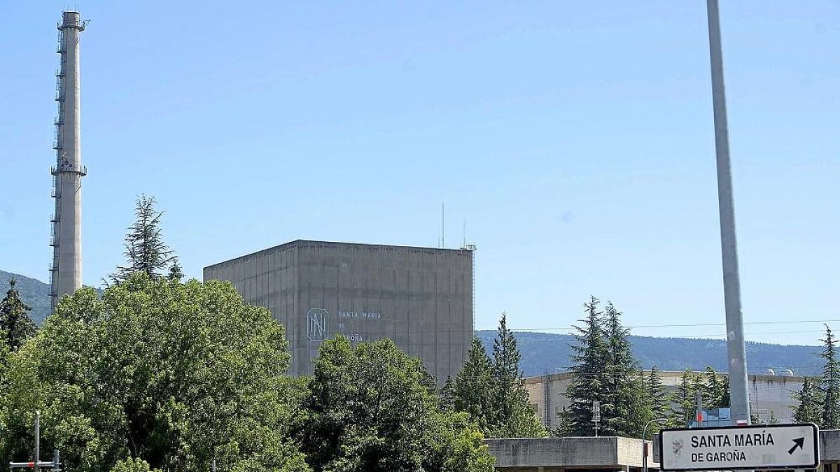 Imagen de archivo de la central nuclear de Garoña.-ICAL