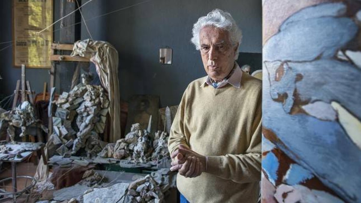 Antoni Pitxot, el verano pasado en su casa de Cadaqués.-Foto: AGENCIAS