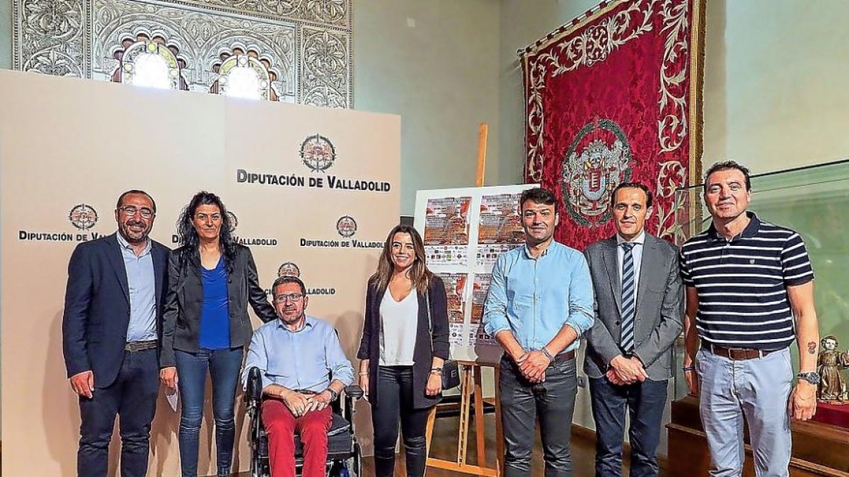 Presentación de la carrera en la Diputación de Valladolid.-EL MUNDO