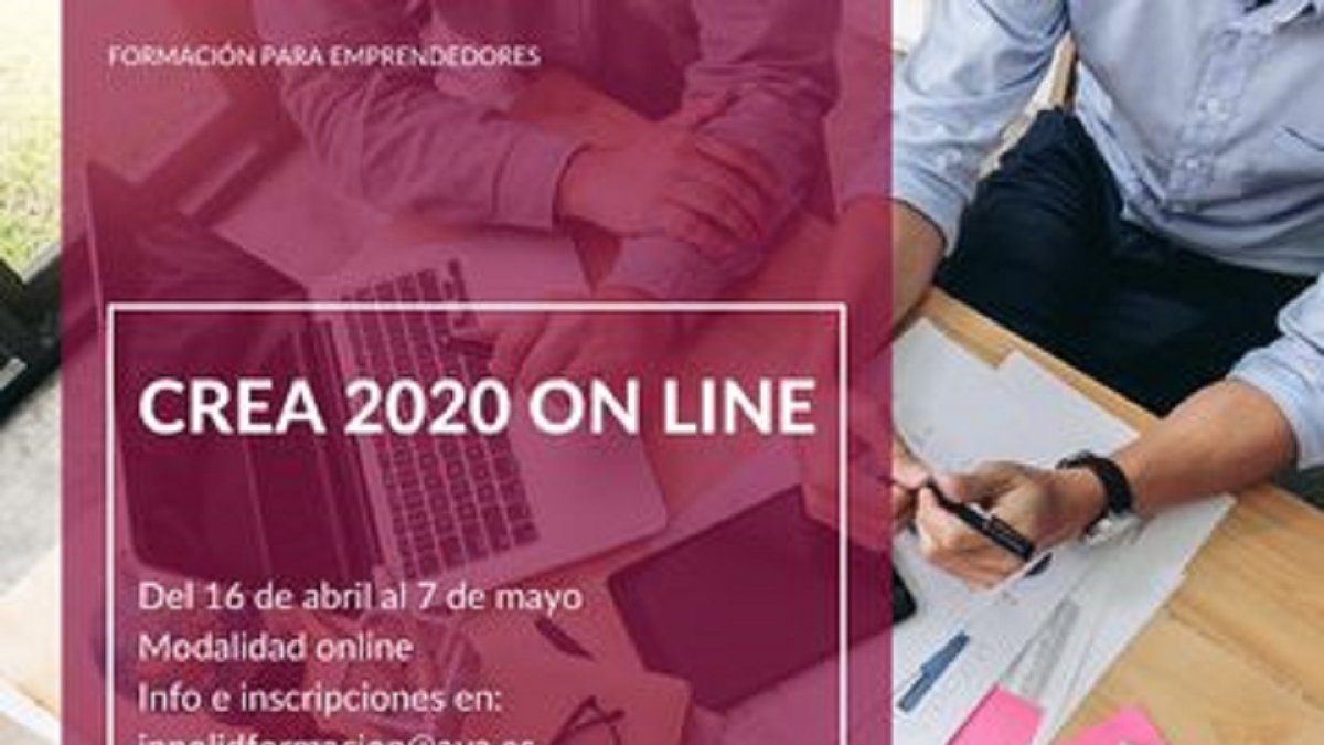 Programa CREA de formación online para emprendedores de Valladolid.- AYTO. VALLADOLID