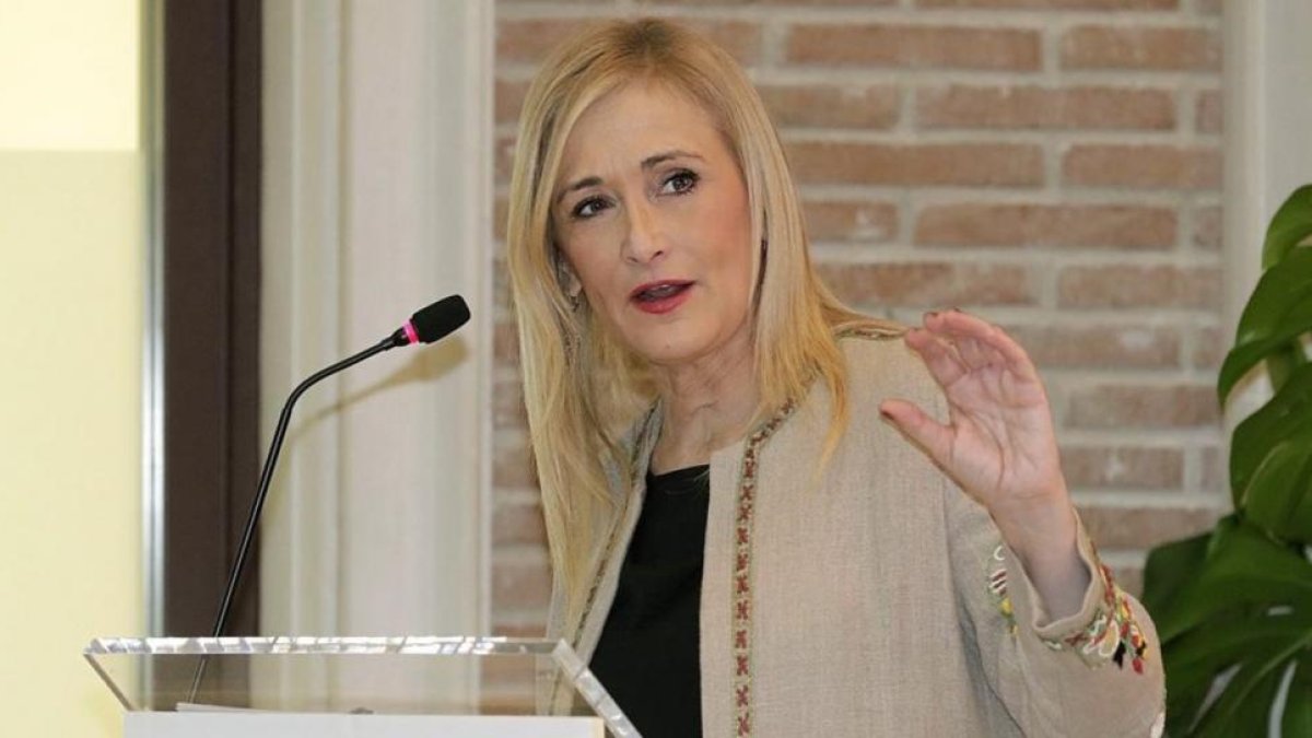 La presidenta de la Comunidad de Madrid, Cristina Cifuentes, en una imagen de archivo.-D SINOVA