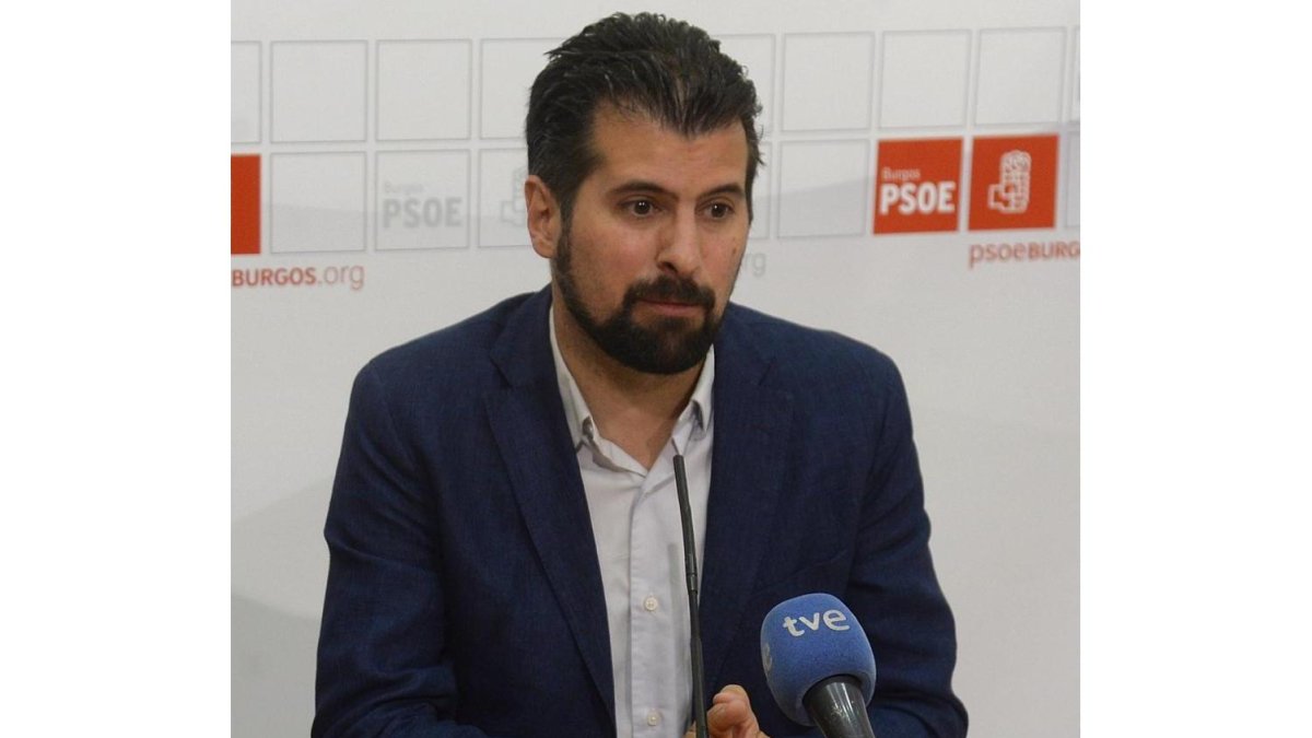 El secretario general del PSOECyL y portavoz en las Cortes, Luis Tudanca-ICAL
