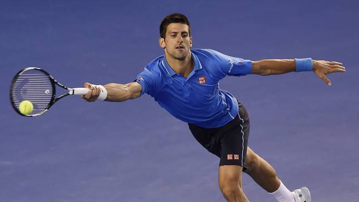 Novak Djokovic, en el partido ante Wawrinka.-Foto: AP / ANDY BROWNBILL