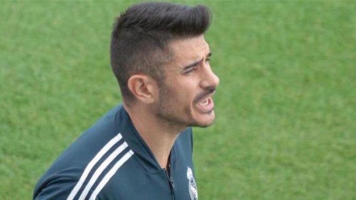 Álvaro Benito, extécnico ya del juvenil B del Real Madrid.-TWITTER DE ÁLVARO BENITO