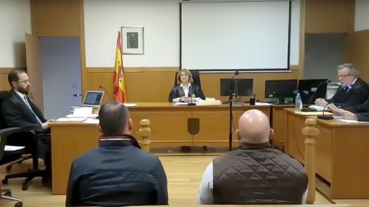 Vista del juicio celebrado en el Juzgado de lo Penal número 1 de León.-ICAL