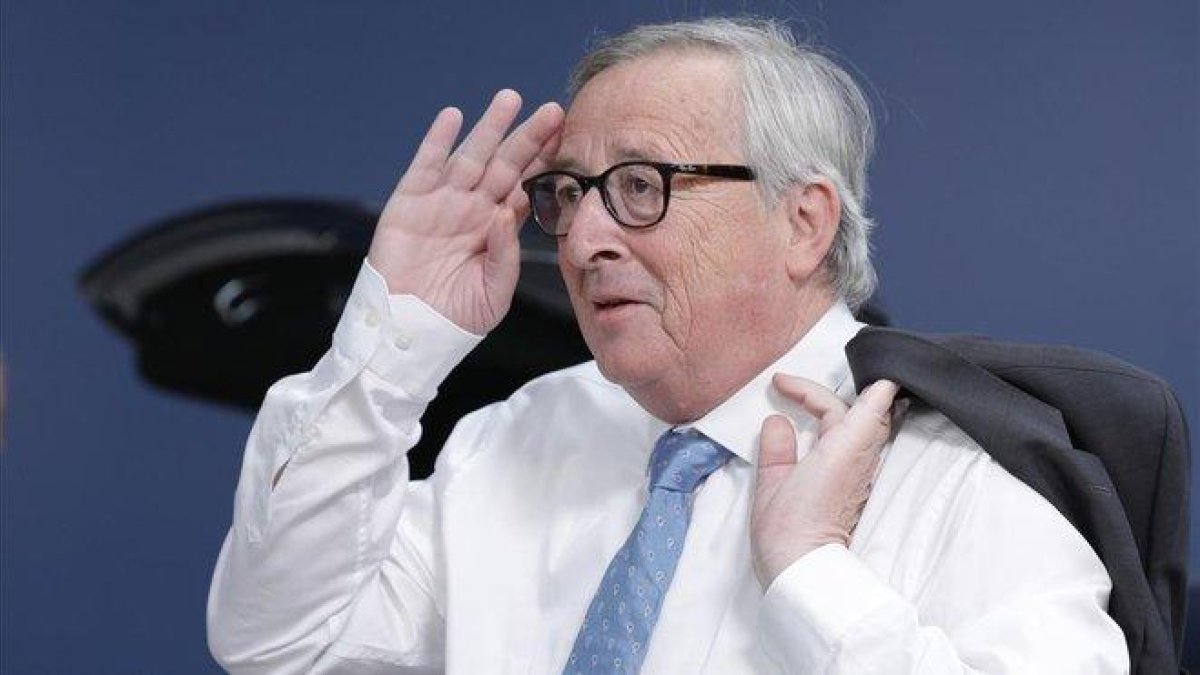 El presidente de la Comisión Europea, Jean-Claude Juncker.-GEOFFROY VAN DE HASSELT (AP)