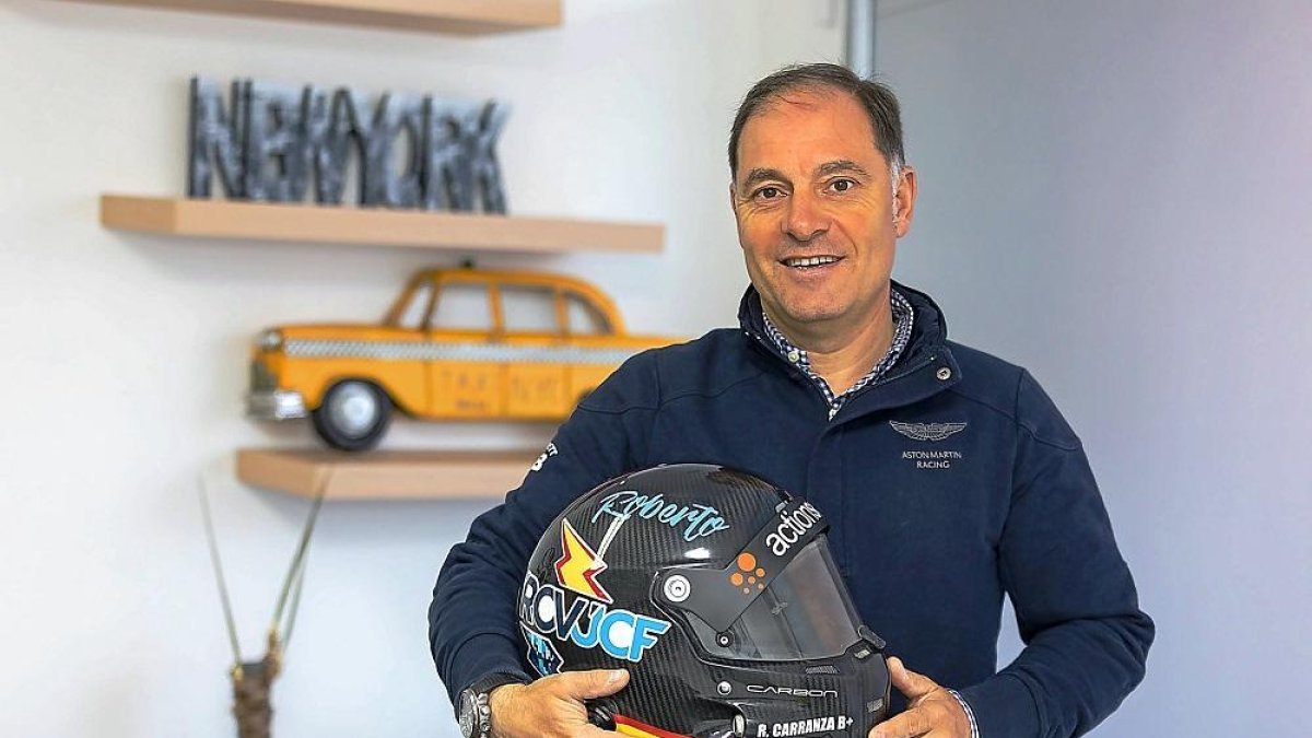 Roberto Carranza, tras su participación en el Dakar 2019 en Perú.-PABLO REQUEJO