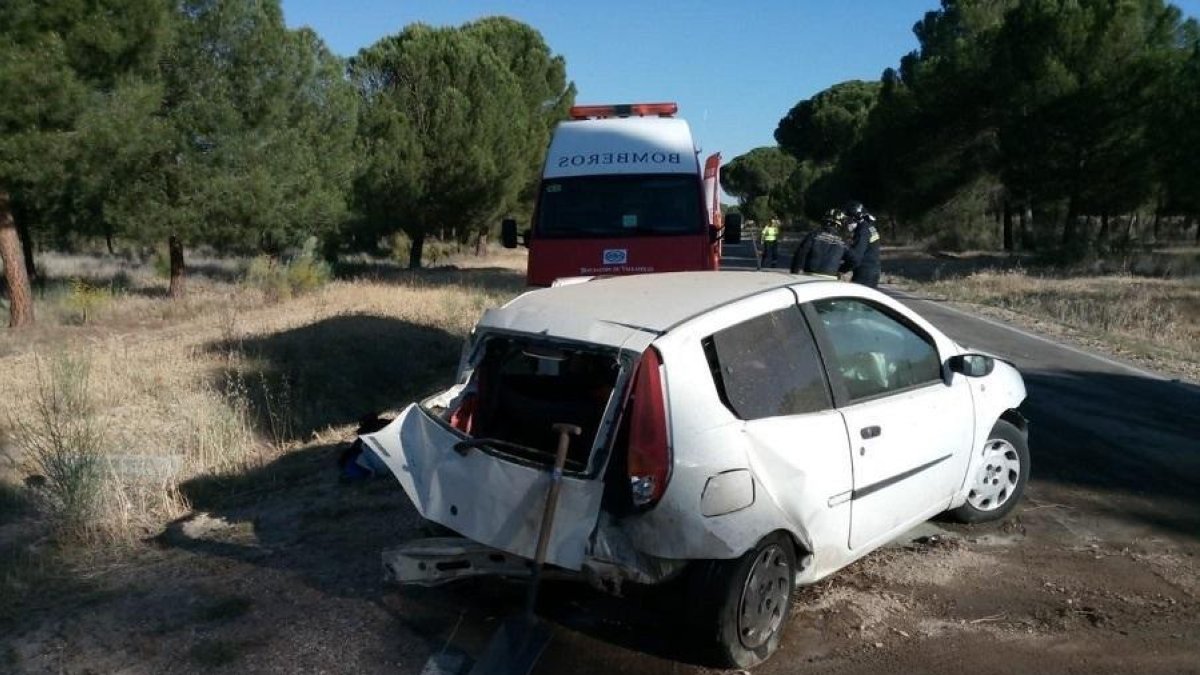 Estado del vehículo tras el accidente-E. PRESS