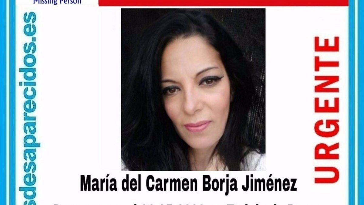 Cartel de la desaparecida en Tudela de Duero.- SOS DESAPARECIDOS