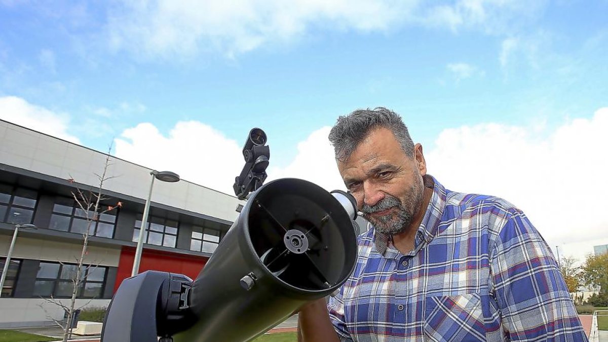 El profesor de la UEMC, José Francisco Requena, participante en un proyecto europeo de investigación.-ICAL
