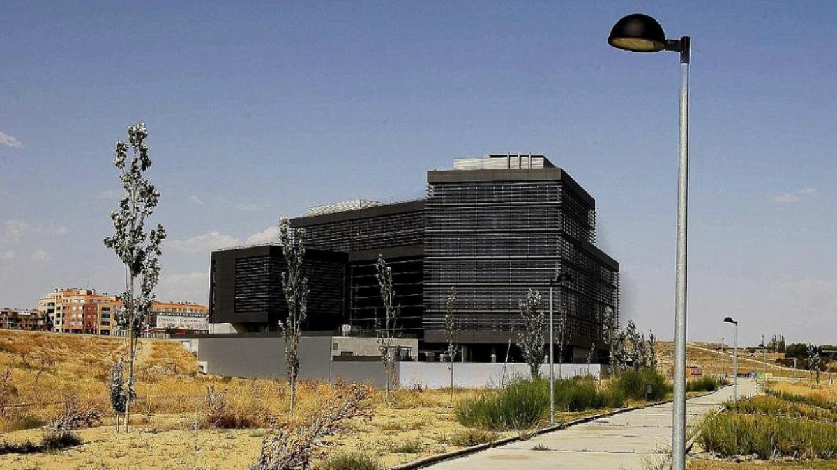 Edificio de ADE en Arroyo de la Encomienda.-EL MUNDO