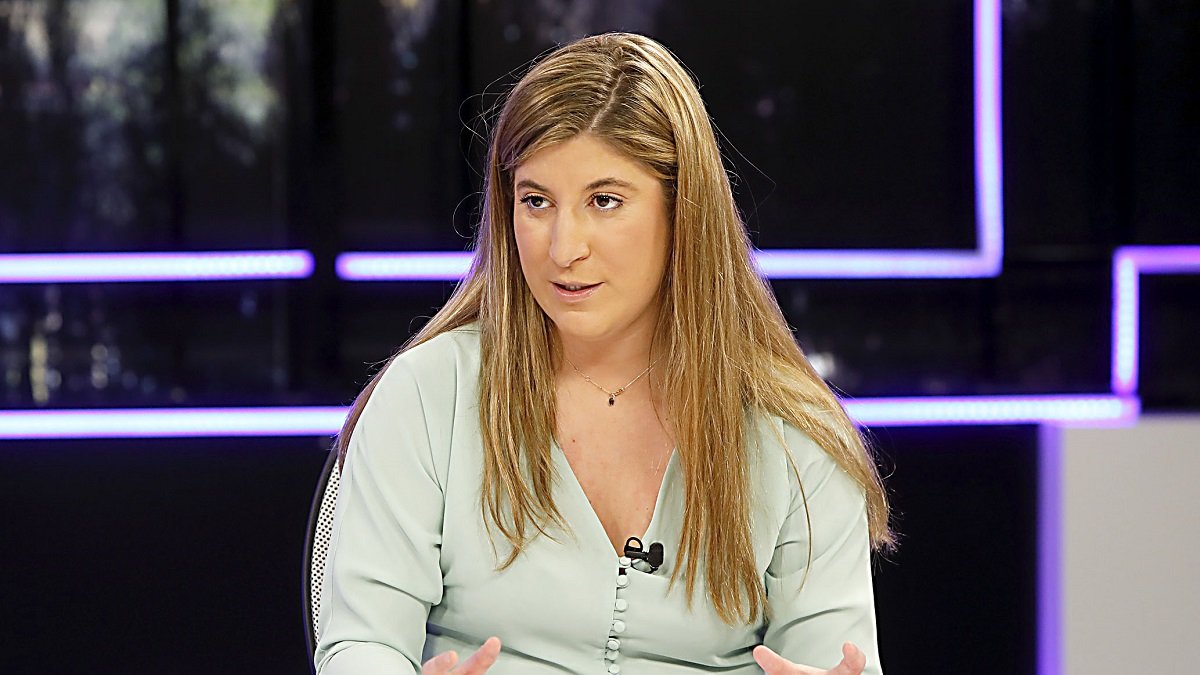 Raquel Alonso en el programa ‘La Quinta Esquina’, emitido ayer en La 8 de Valladolid.- J. M. LOSTAU