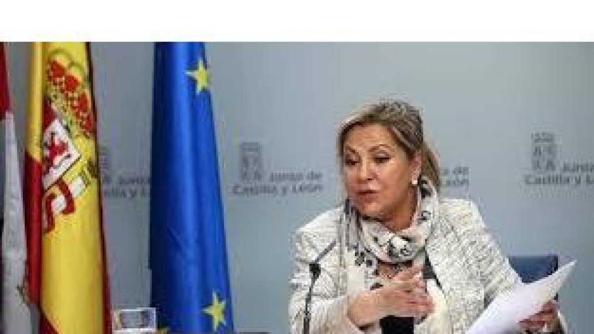 La vicepresidenta de la Junta, Rosa Valdeón, en una imagen de archivo-DIARIO DE LEÓN