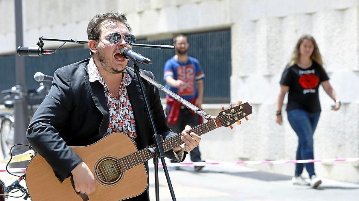 Mike Terry en el día de la música-J. M. LOSTAU