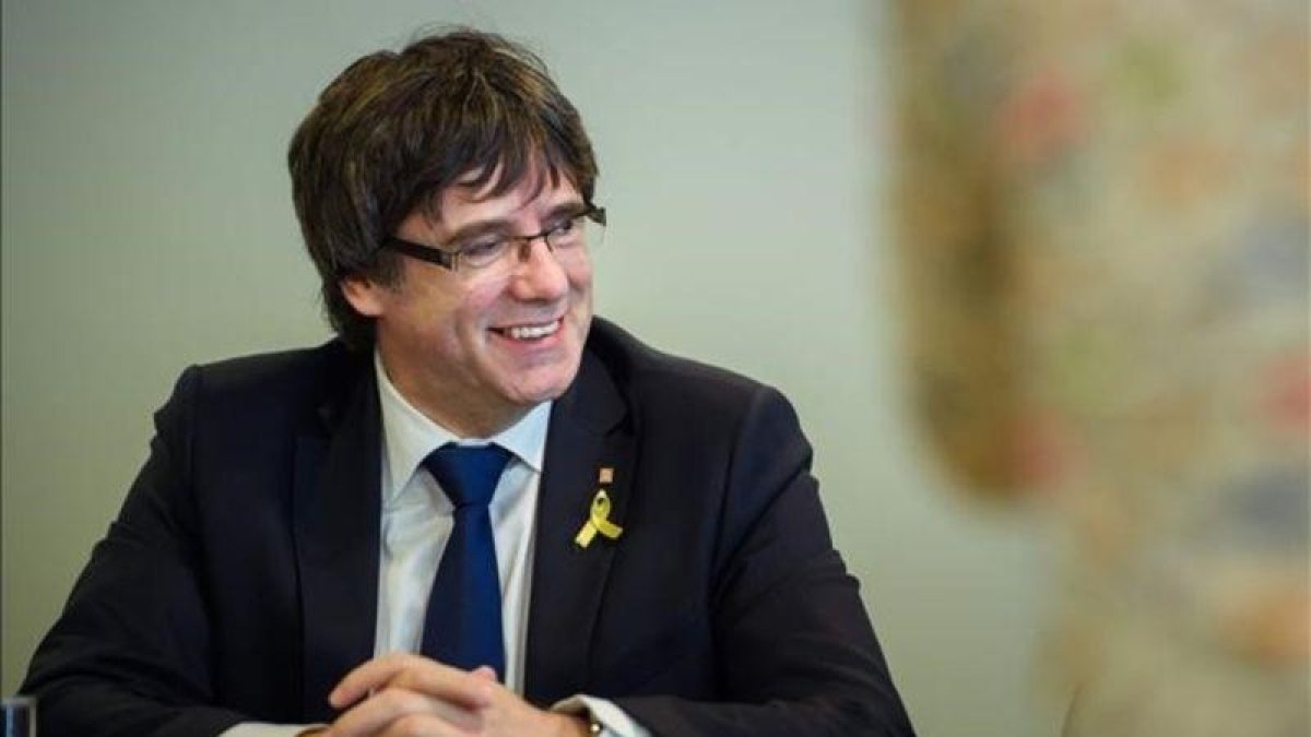 Carles Puigdemont, expresidente de la Generalitat.-AFP / GREGOR FISCHER