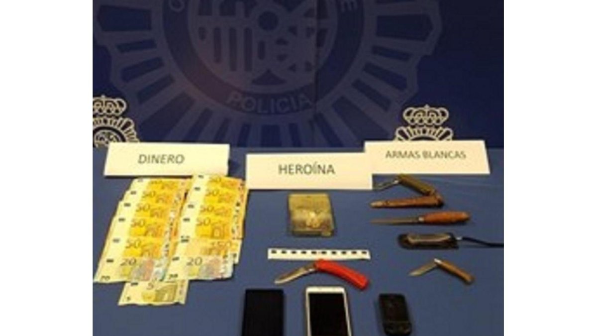 Objetos requeridos durante la operación Carpanta.-EUROPA PRESS