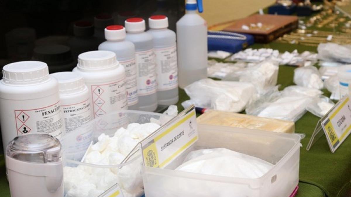 Imagen de archivo de drogas intervenidas por la Guardia Civil-ICAL