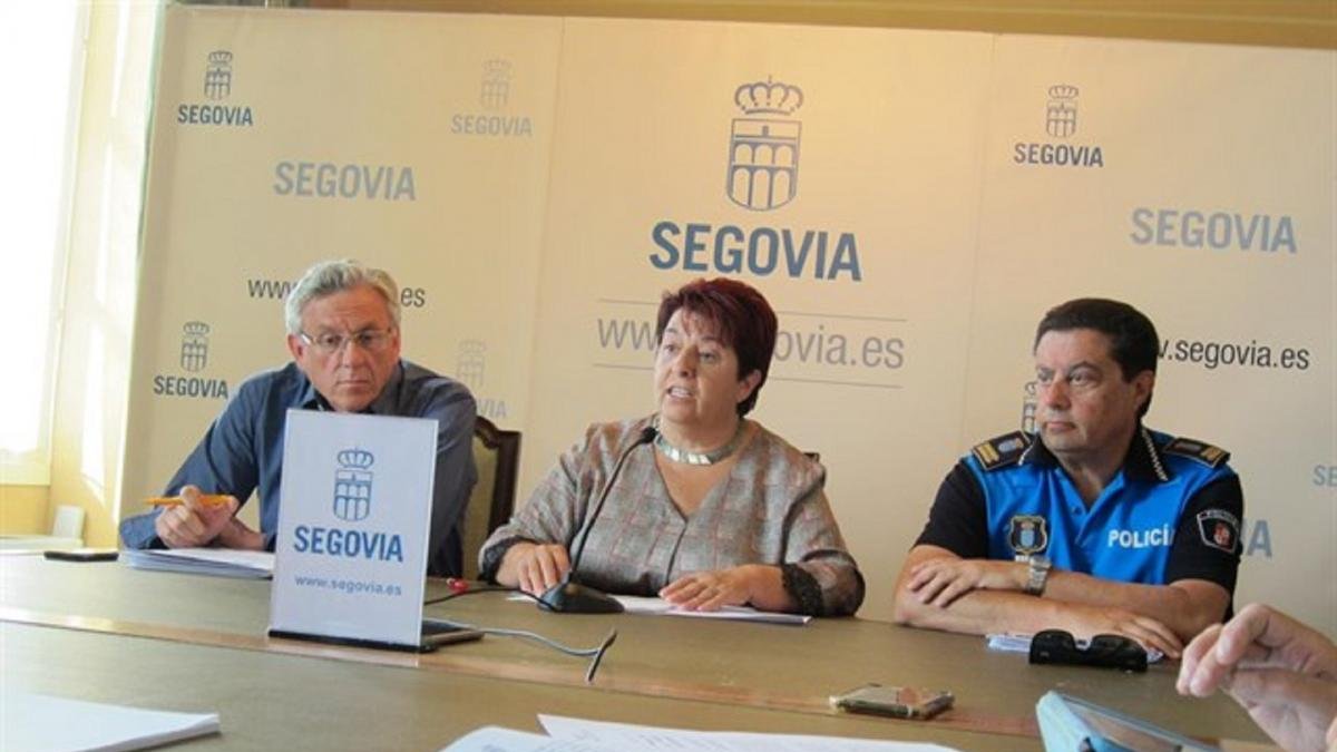 Rueda de prensa de la alcaldesa de Segovia, Clara Luquero-EUROPA PRESS