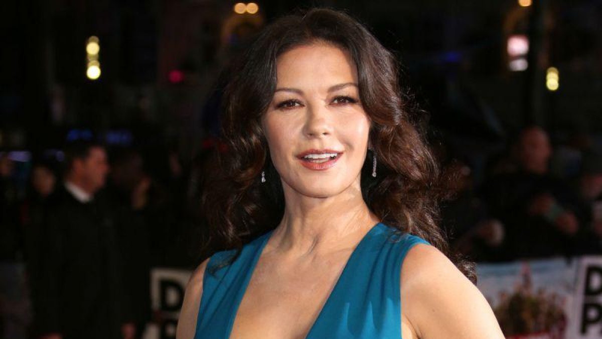 Catherine Zeta-Jones en el estreno de 'Dad's army' el pasado enero-JOEL RYAN / AP