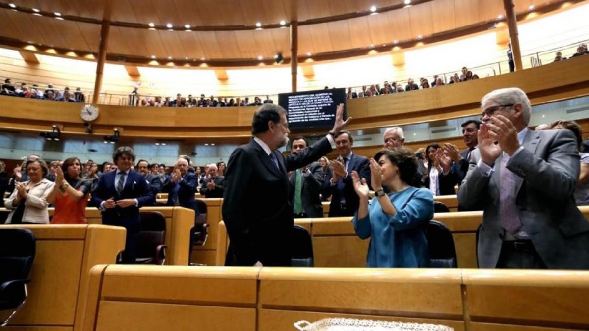 El Pleno del Senado que dará el aval al artículo 155.-JUAN MANUEL PRATS