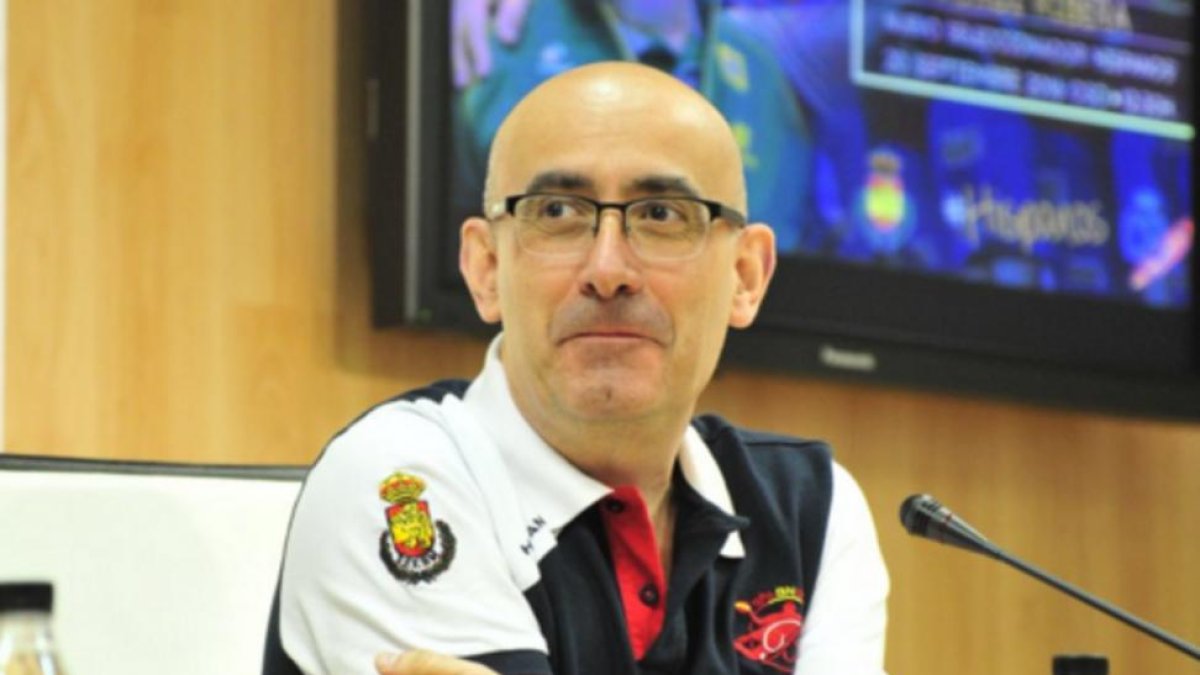 Jordi Ribera. en el acto de su presentación en el CSD-VICTOR LERENA / EFE