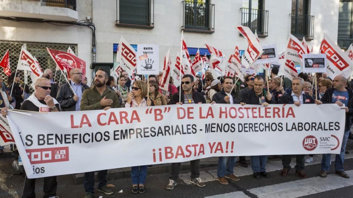 Comisiones Obreras y UGT han convocado una manifestación para reclamar un cambio de postura de la patronal en la negociación del convenio colectivo-ICAL