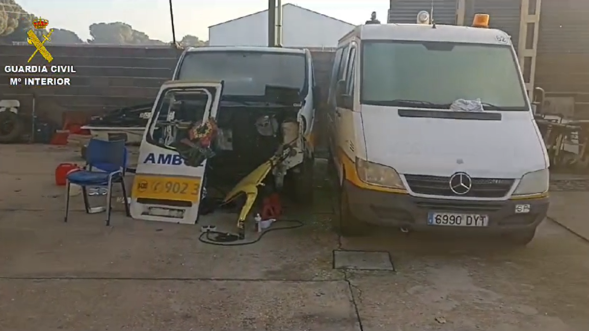 Operación ambulanza en Valladolid. E.M.
